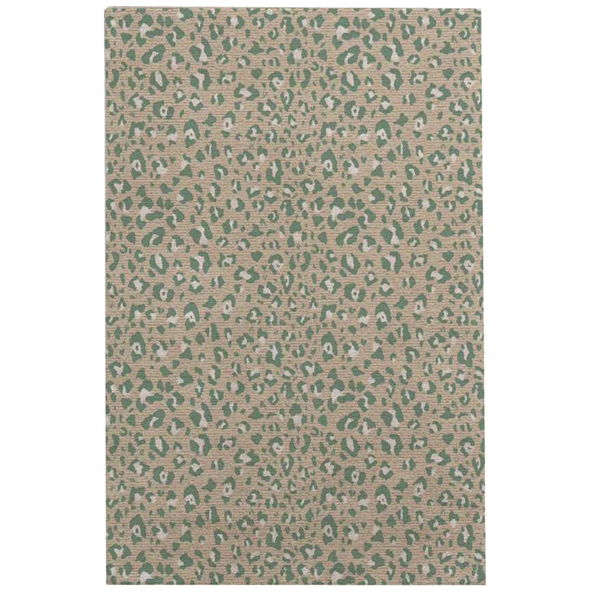 Leopard Castaing Wool & Silk Rug, Rose Quartz