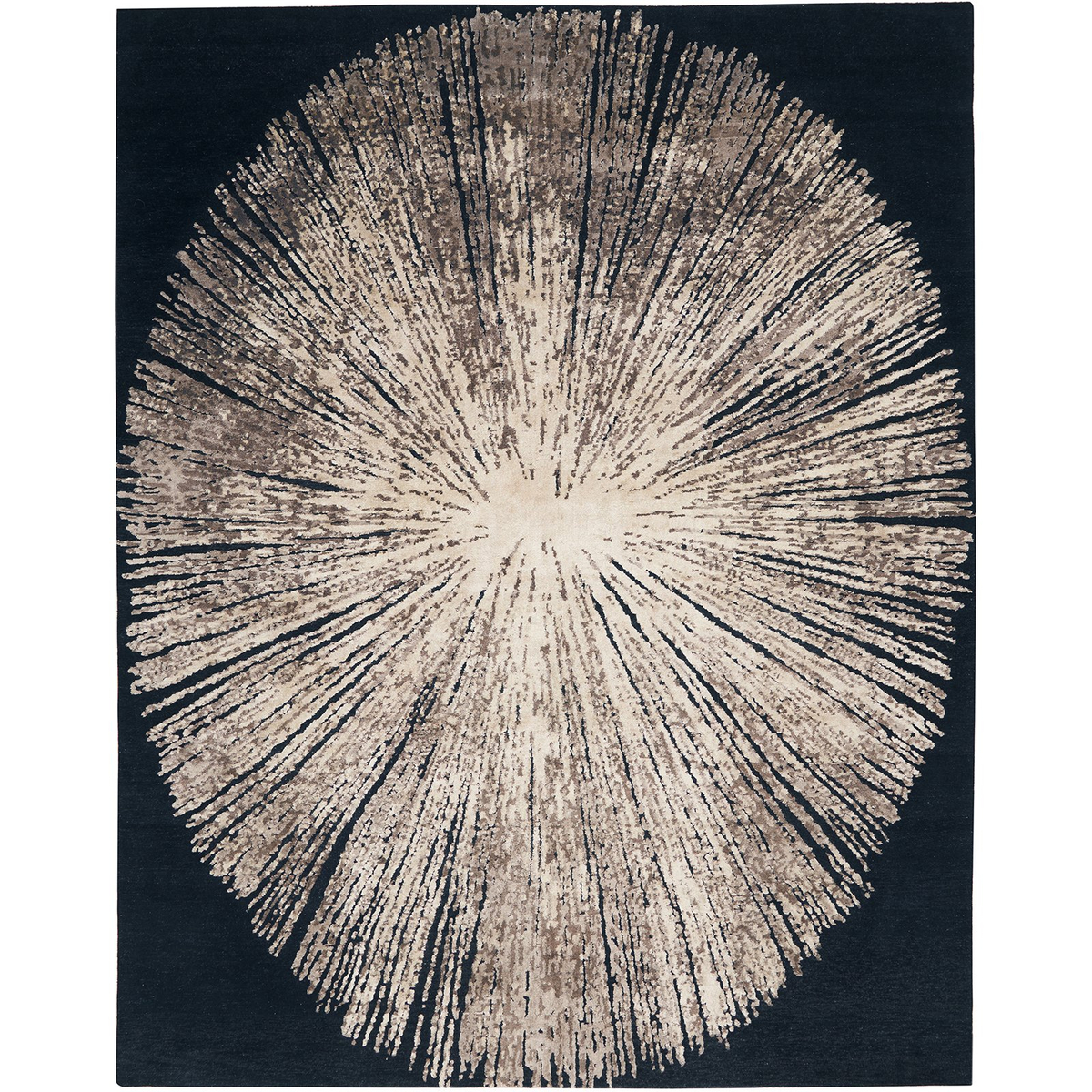 Cosmopolite Rug, Noir