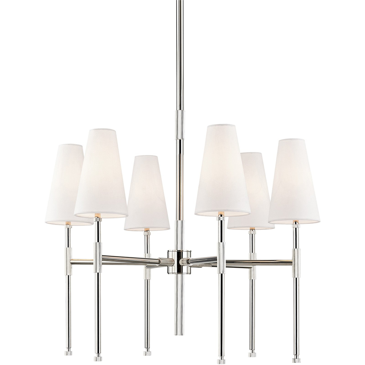 Bowery Small Nickel Chandelier