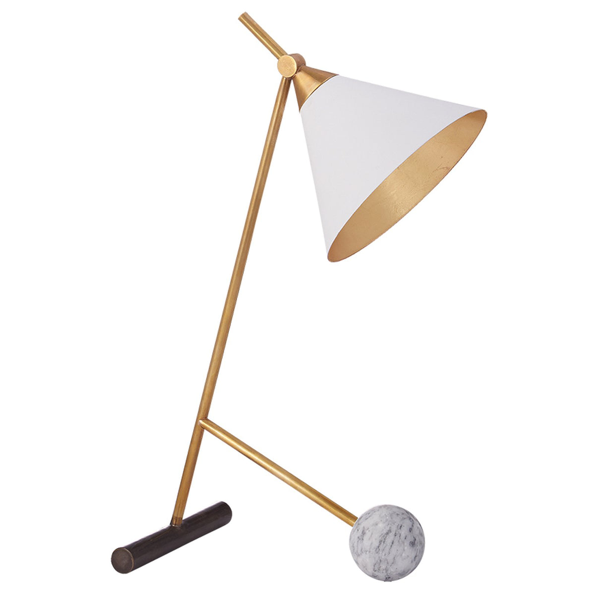 Cleo Desk Lamp, Gold