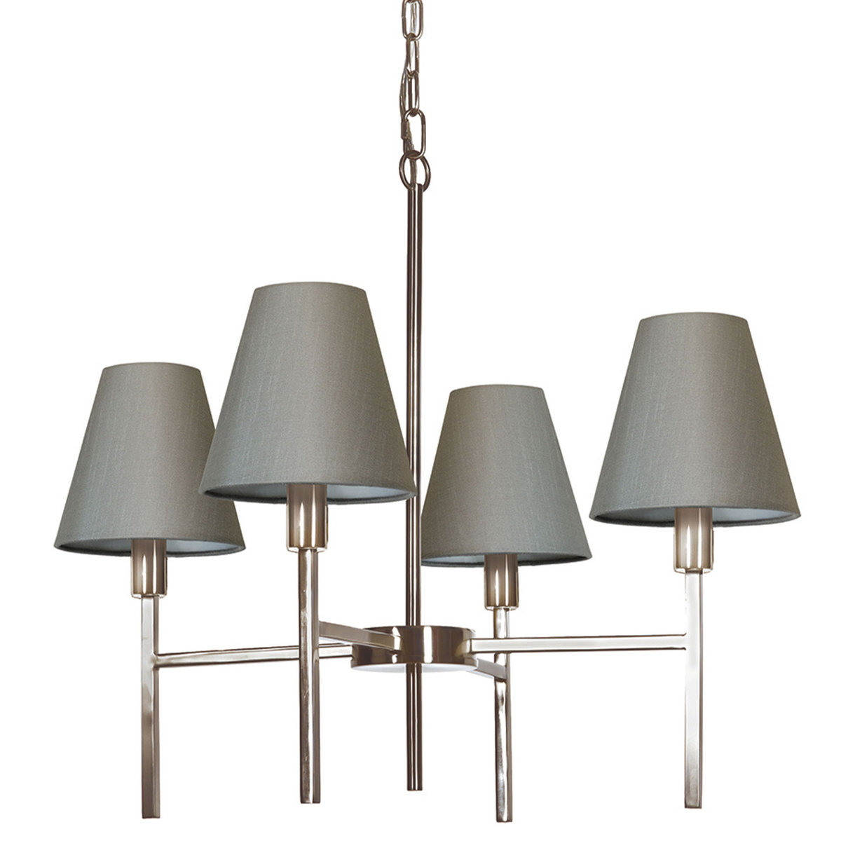 Howe Chandelier, Brushed Nickel