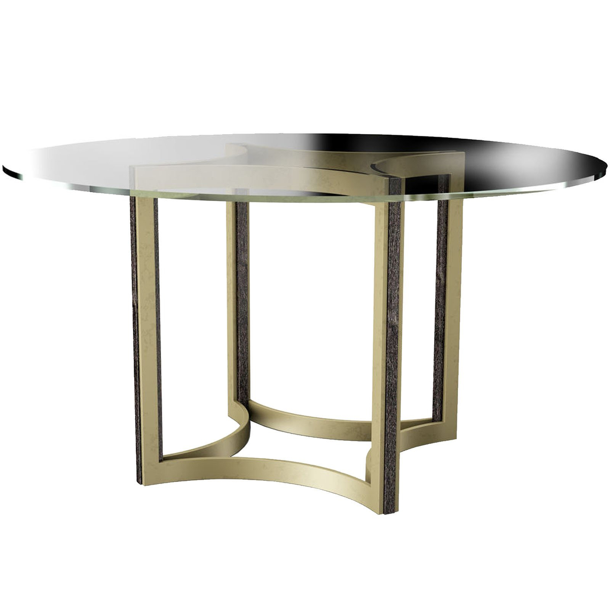 ReMix Glass Top Dining Table