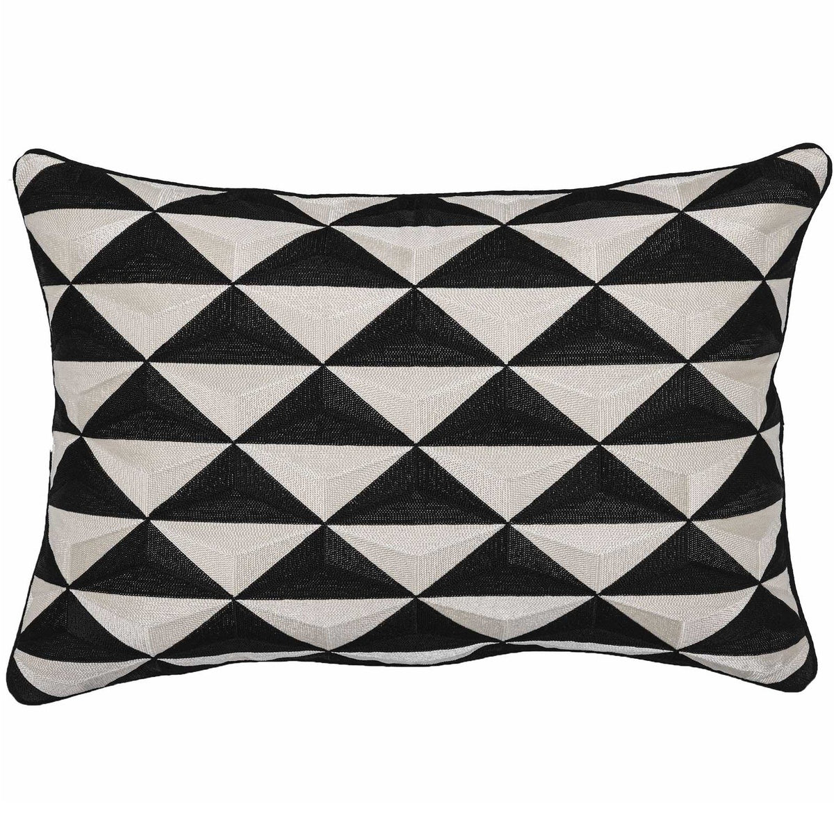 Black & White Rectangular Mist Cushion