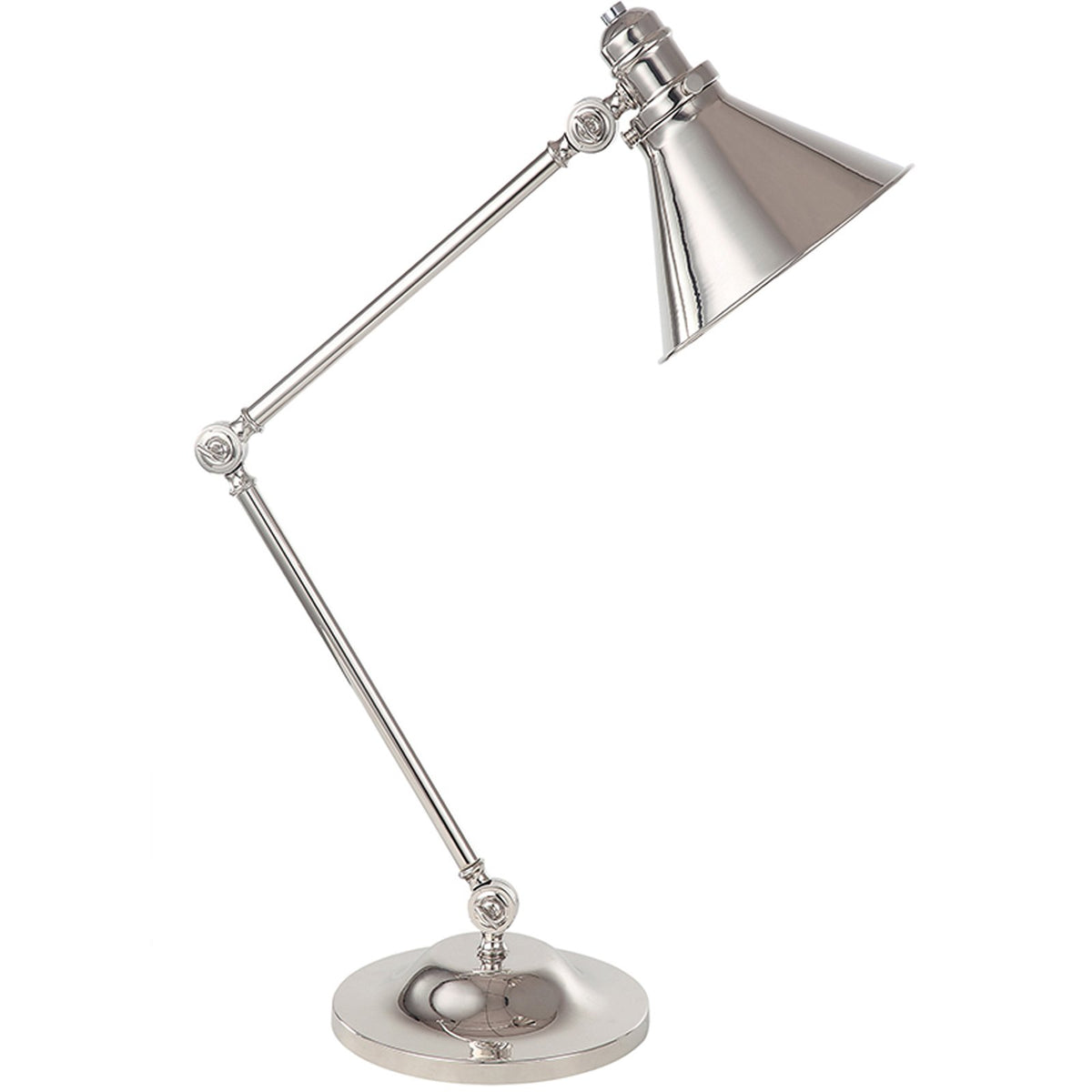 Provence Desk Lamp, Nickel