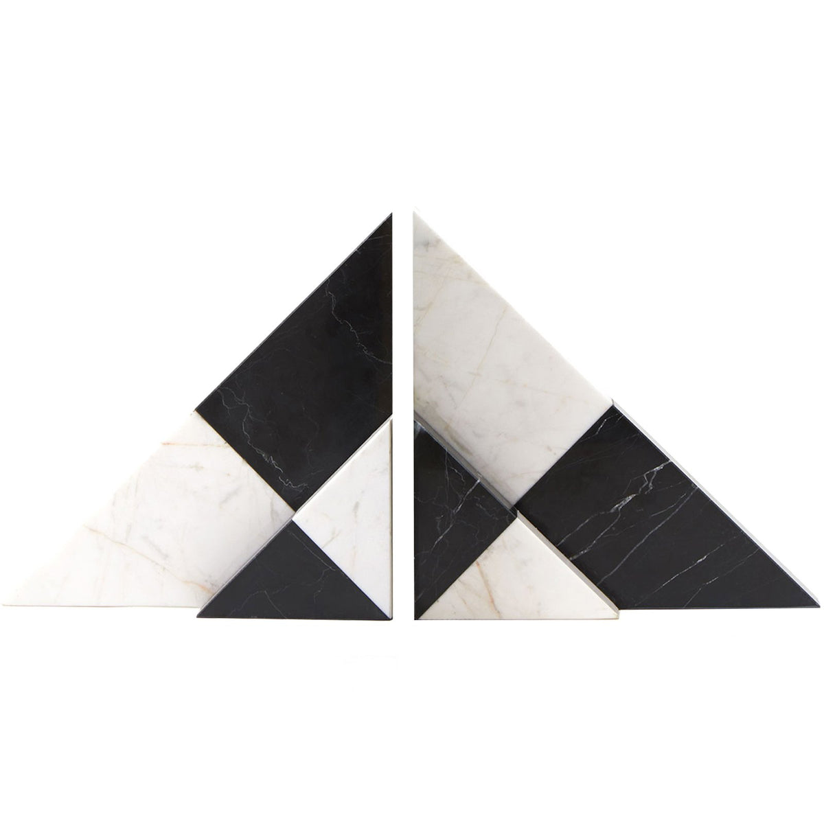 Checkers Marble Bookend