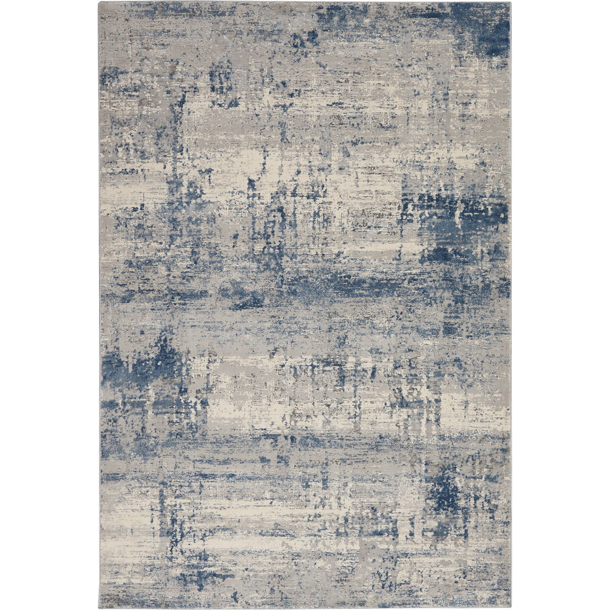 Rustic Textures Rug, Blue