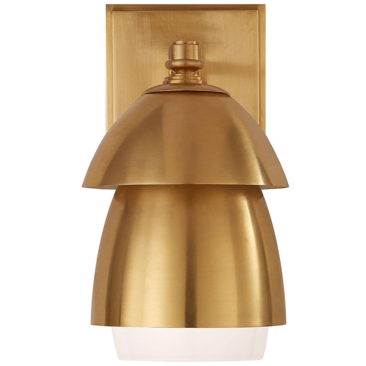 Whitman Small Brass Sconce