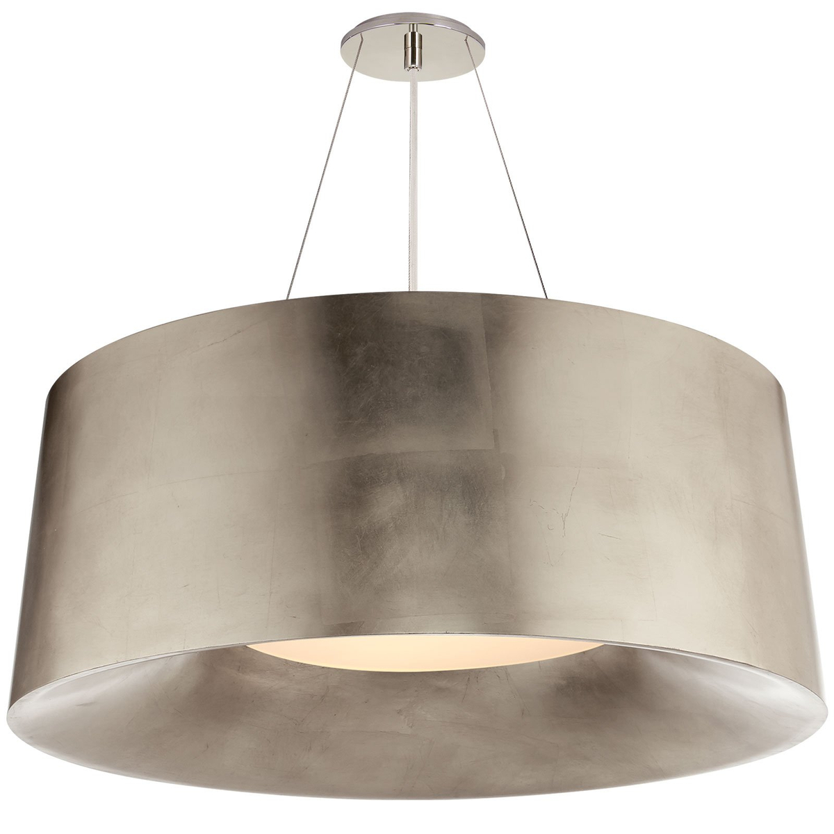 Silver Leaf Halo Hanging Shade