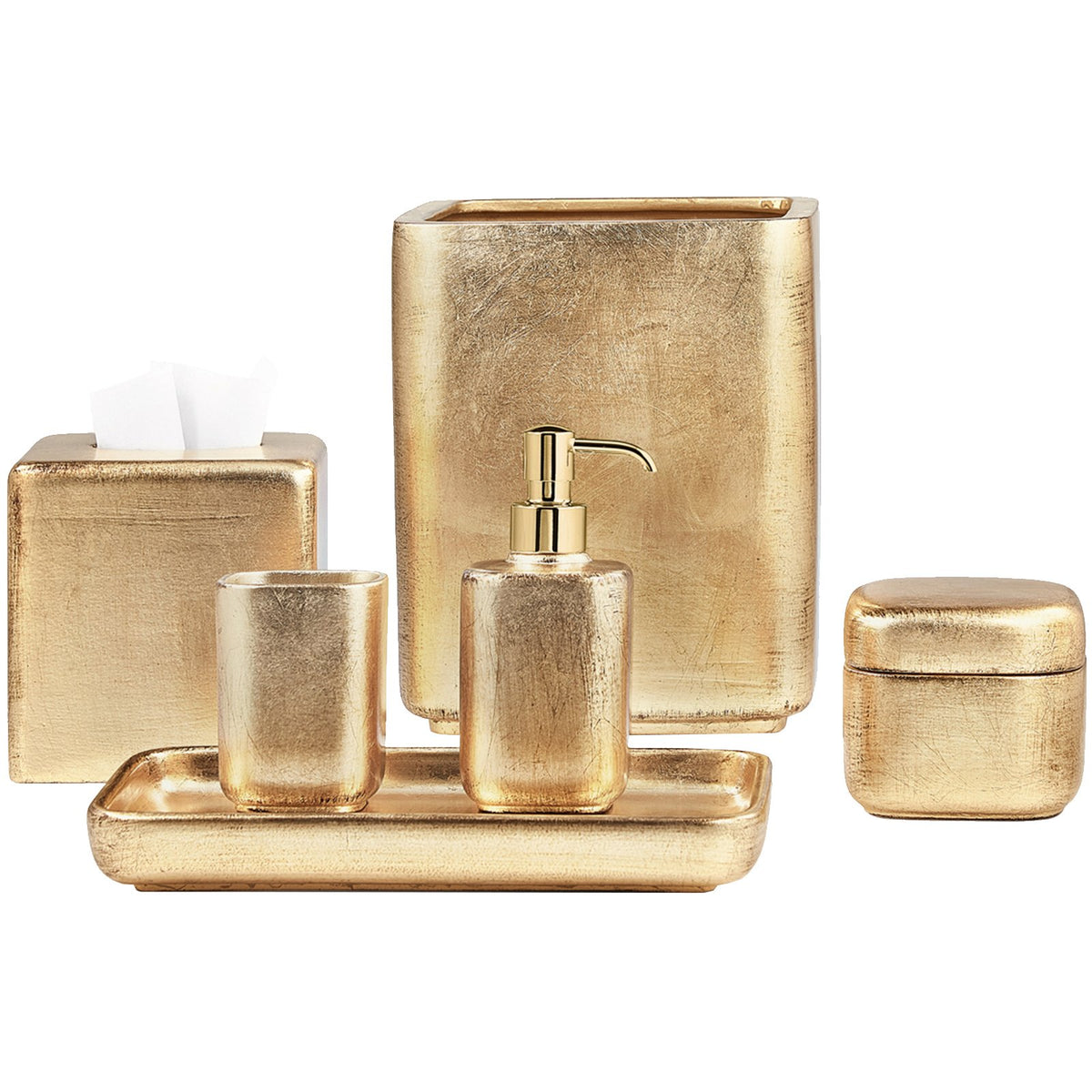 Gold Ava Bathroom Set