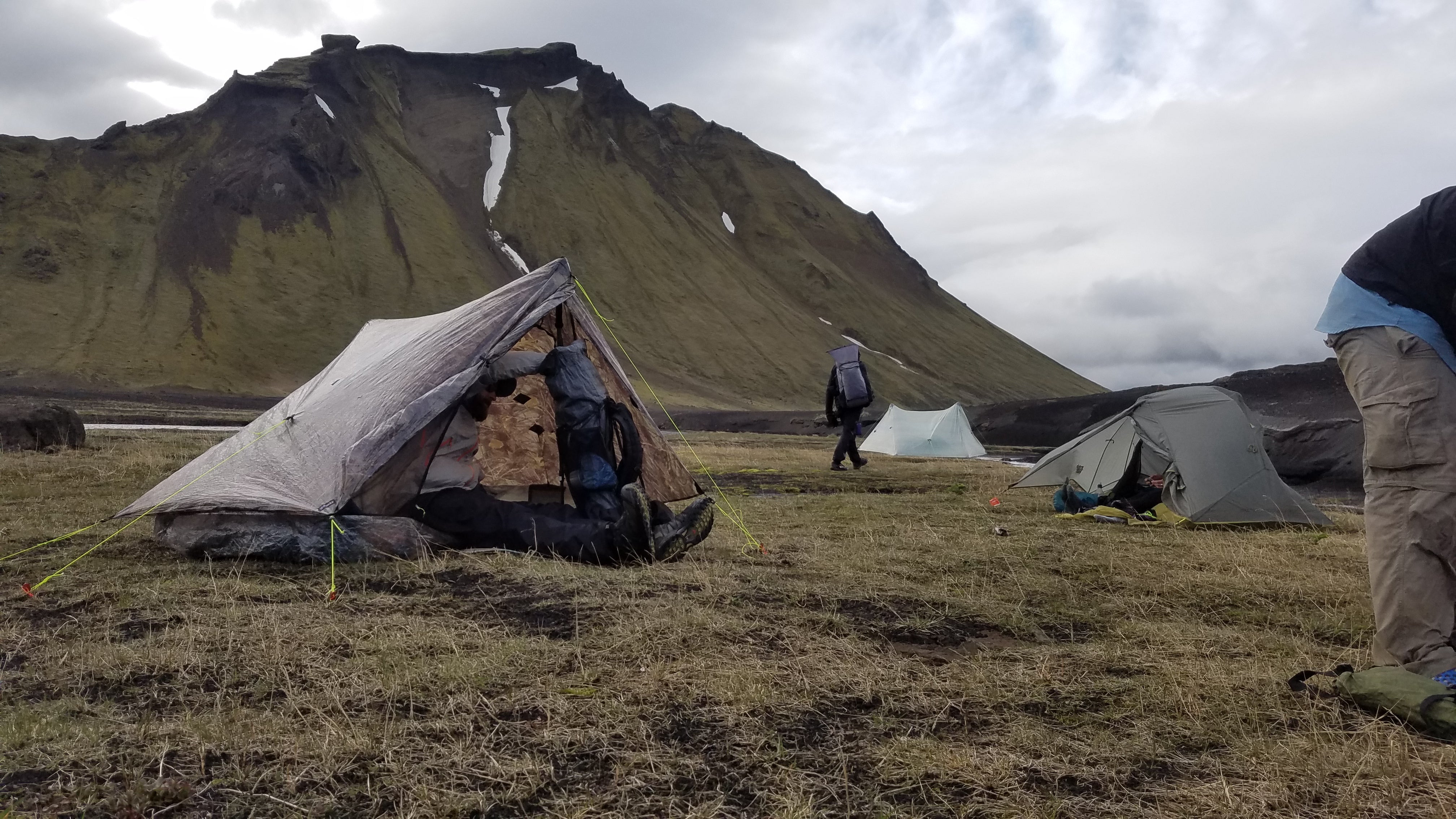 Camping on the Laugavegur trail