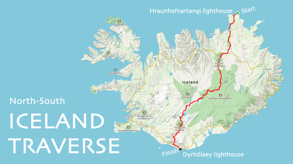 Icelandic Traverse Route
