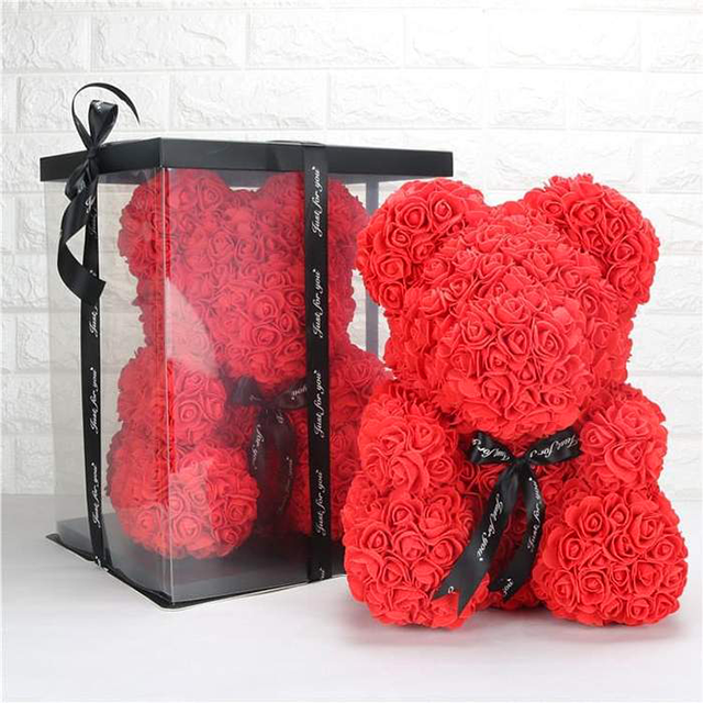 luxury teddy bear rose