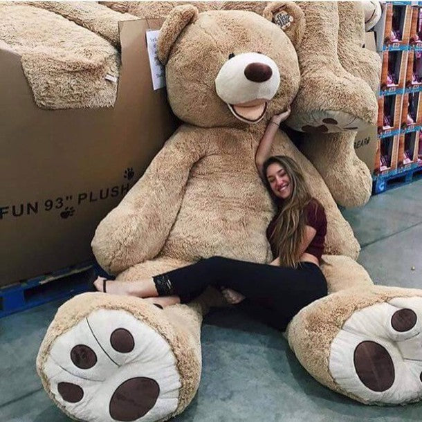 oversized stuffed bear