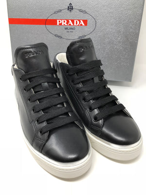 prada sneakers women black