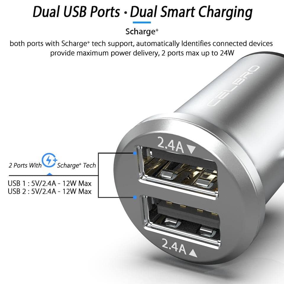 portable usb car charger