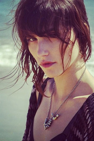 Aspen Sojourner Magazine featuring Turquoise + Labradorite Wrap