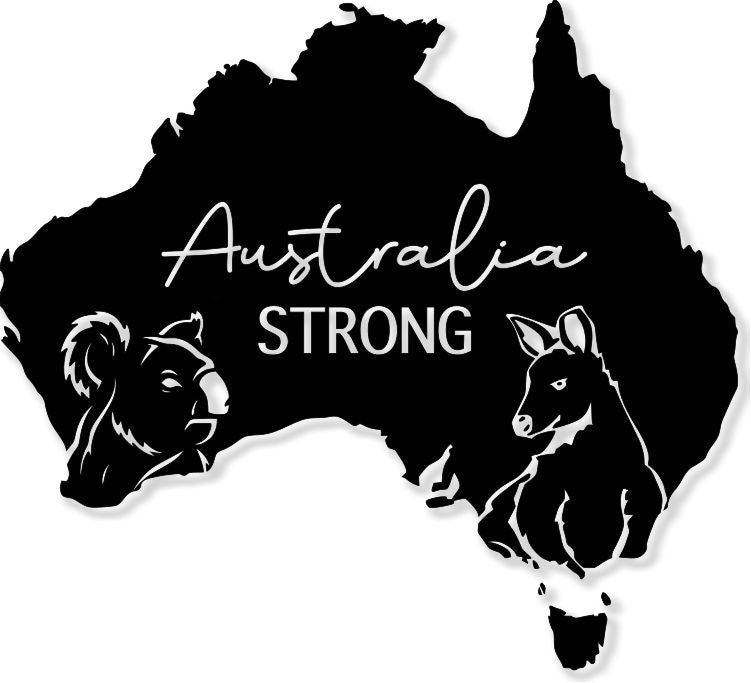 Download AUSTRALIA STRONG SVG File - Vinyl World