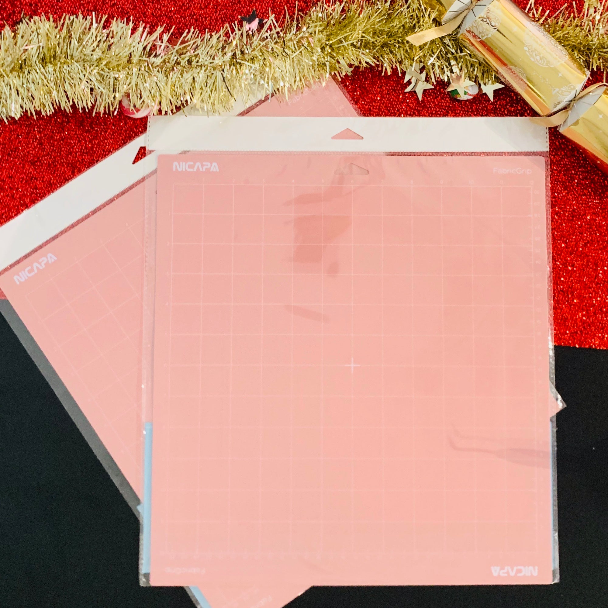 9 Pack: Cricut FabricGrip Mat, 12 inch x 24 inch, Size: 12 x 24, Pink