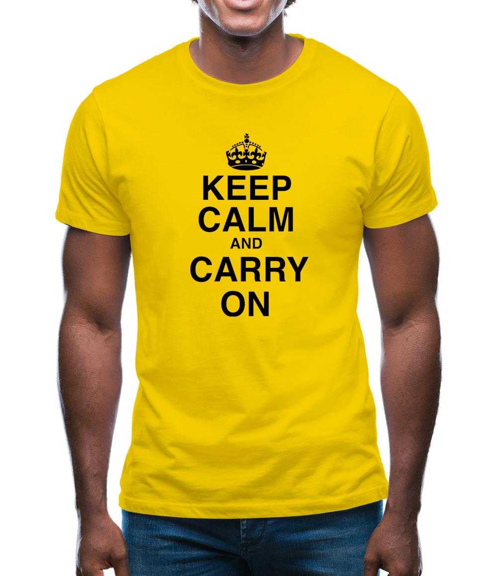 keep calm and carry on shirt