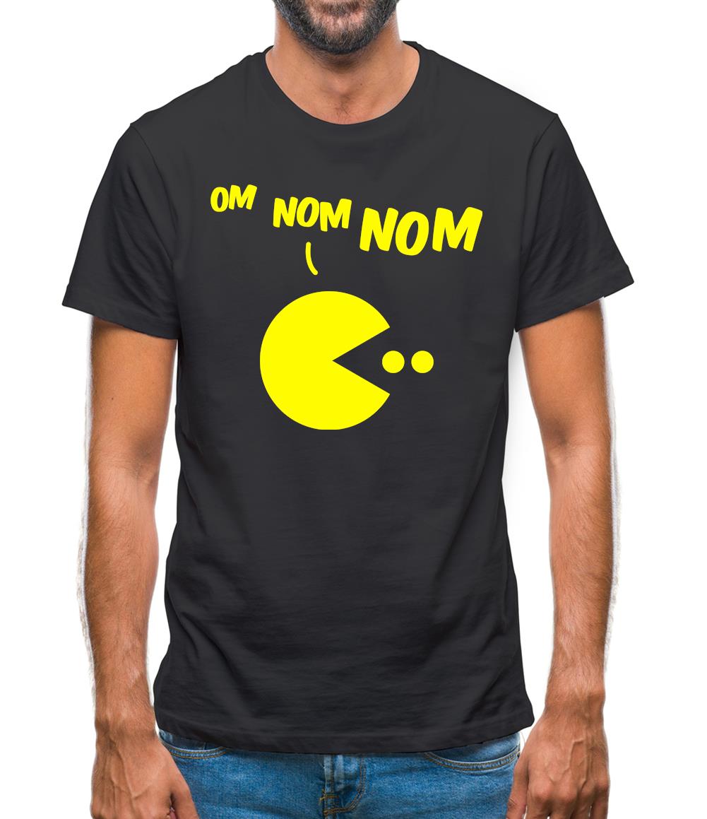 Om Nom Nom Mens T Shirt Tee Sh