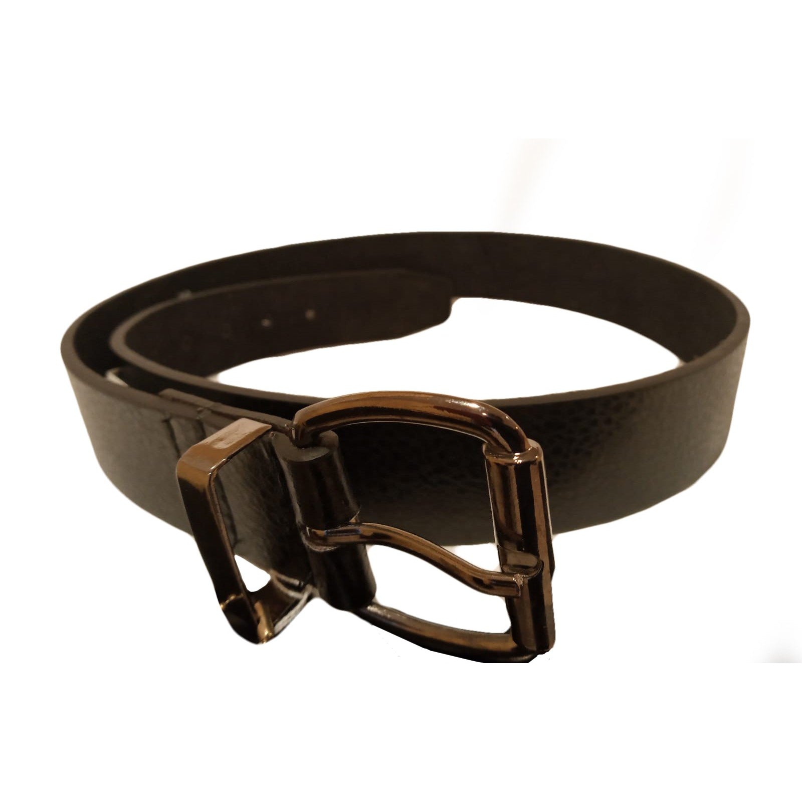 Men's Black Leather Casual Belt- MB5500 – Esquire Men’s Freeport