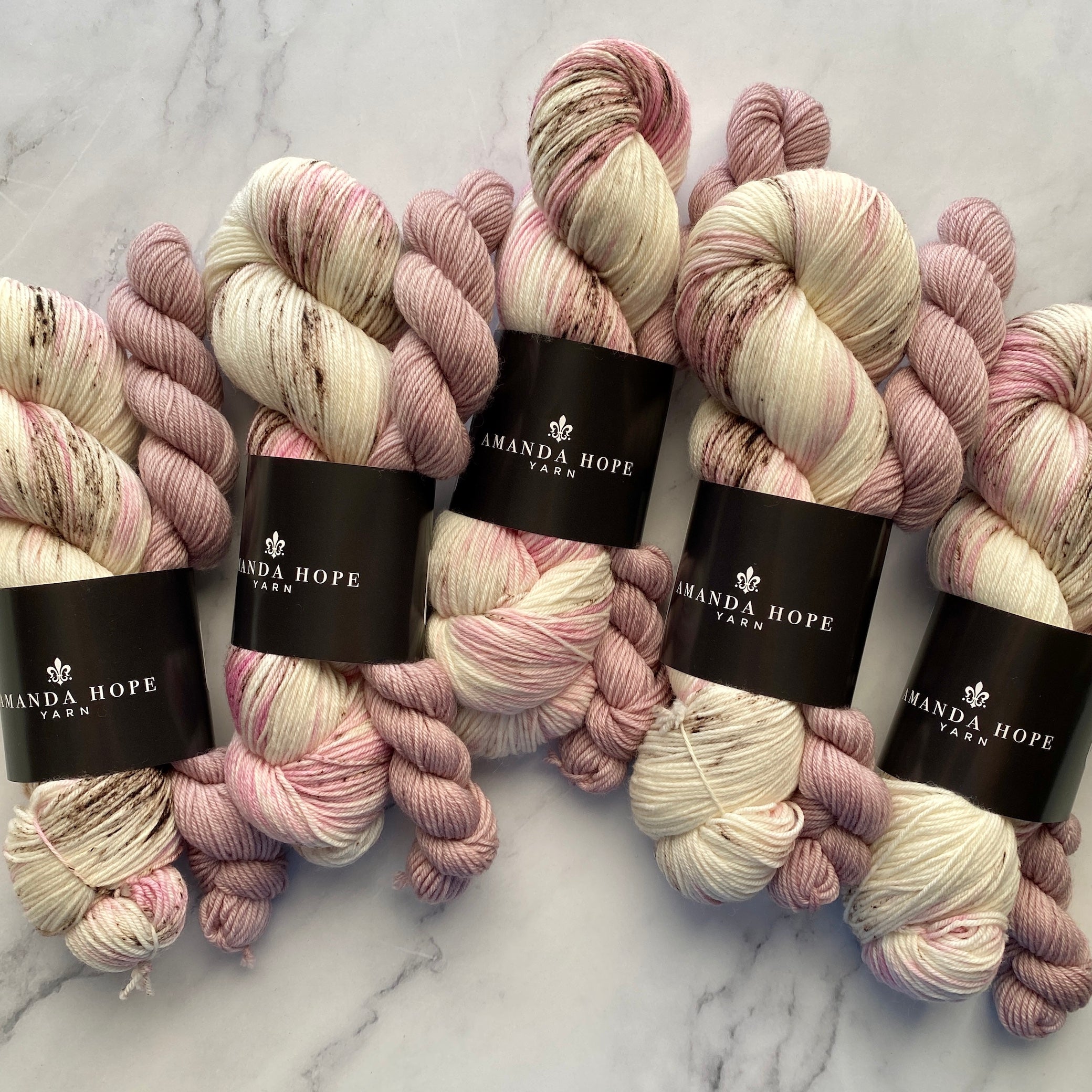 Gilded Mohair Yarn set