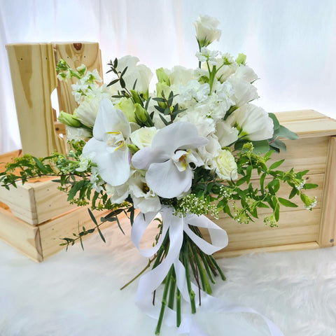 Wedding Bouquet, Bridal Bouquet, Flower Delivery Singapore, Well Live Florist