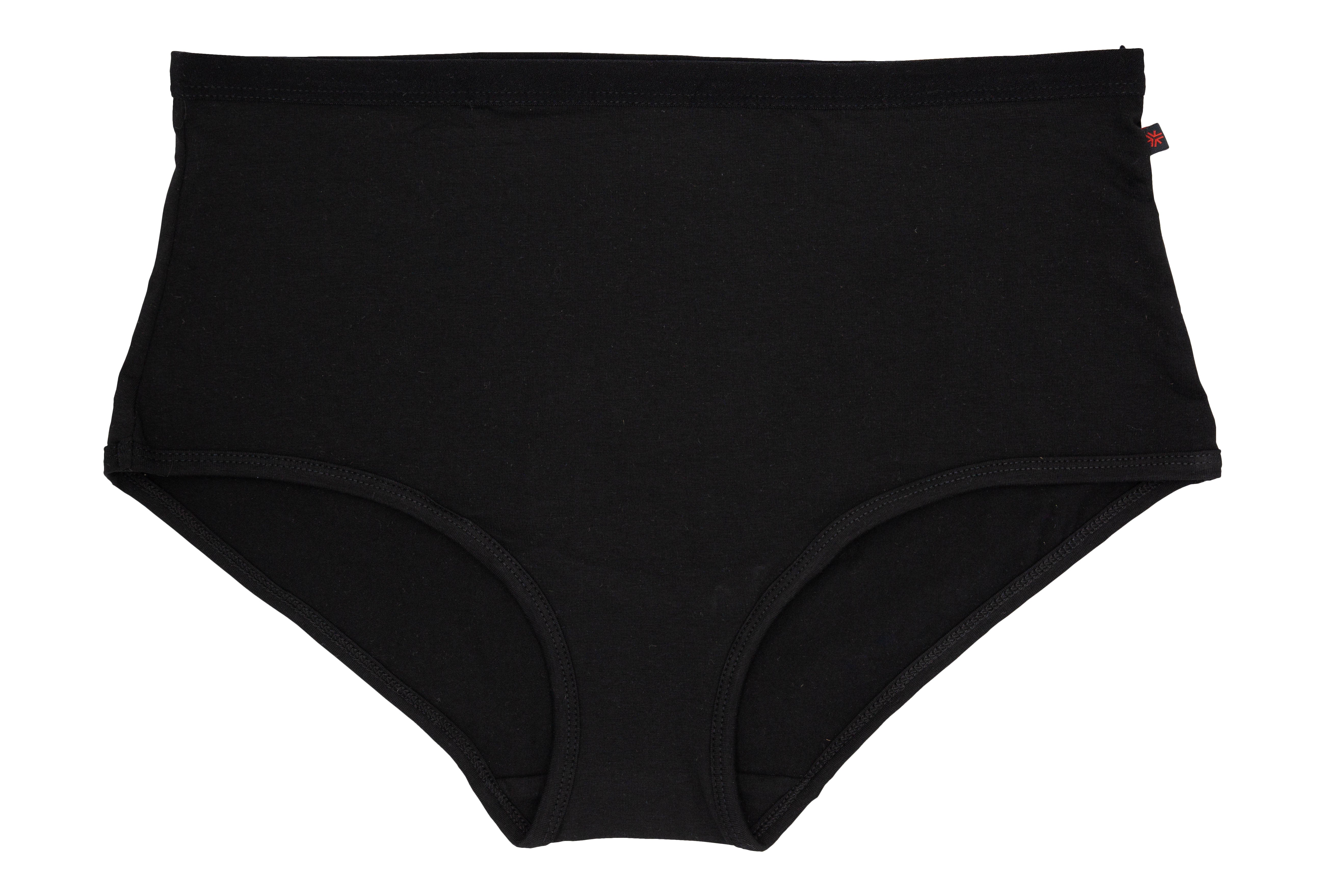 Black Organic Cotton Women's Ethical Underwear