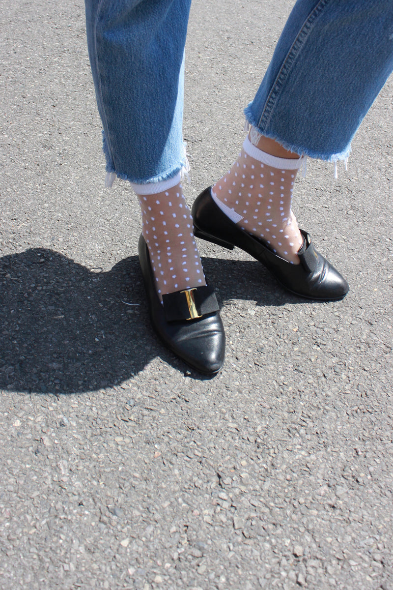 Vintage 80s Black Leather Flat Court Shoes – darkparadisevintage