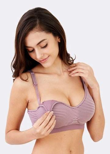 190882B Ultralight Antibacterial Seamless Nursing Bra – Mamaway  (Philippines)