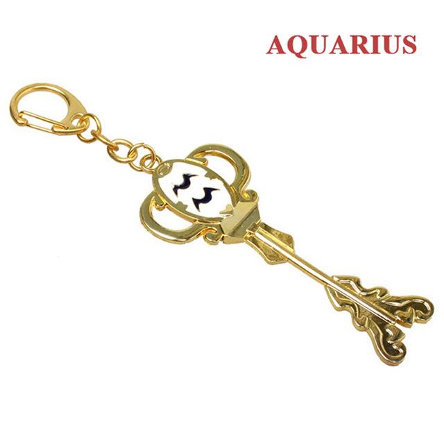 Fairy Tail Keychain フェアリーテイル Zodiac Celestial Spirit Gate Keys