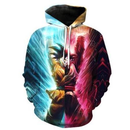 dragon ball z hoodie black