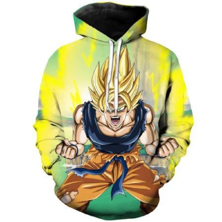 dragon ball z hoodie goku