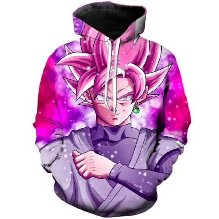 pink dragon ball z hoodie