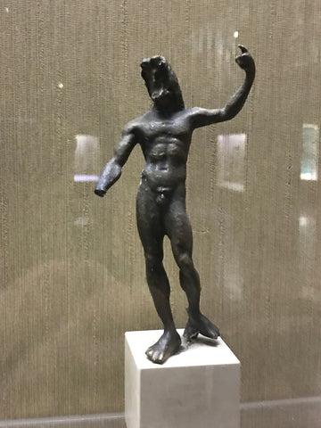 The statue of an Illyrian God
