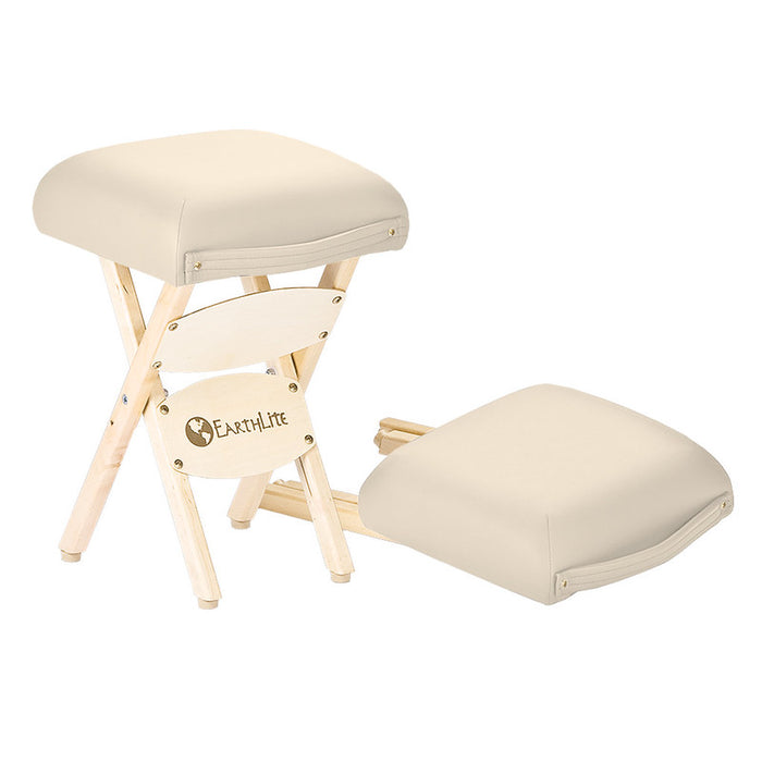 earthlite folding massage stool