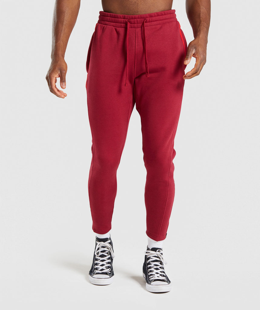 Gymshark Luxe Legacy Joggers - Burgundy | Gymshark