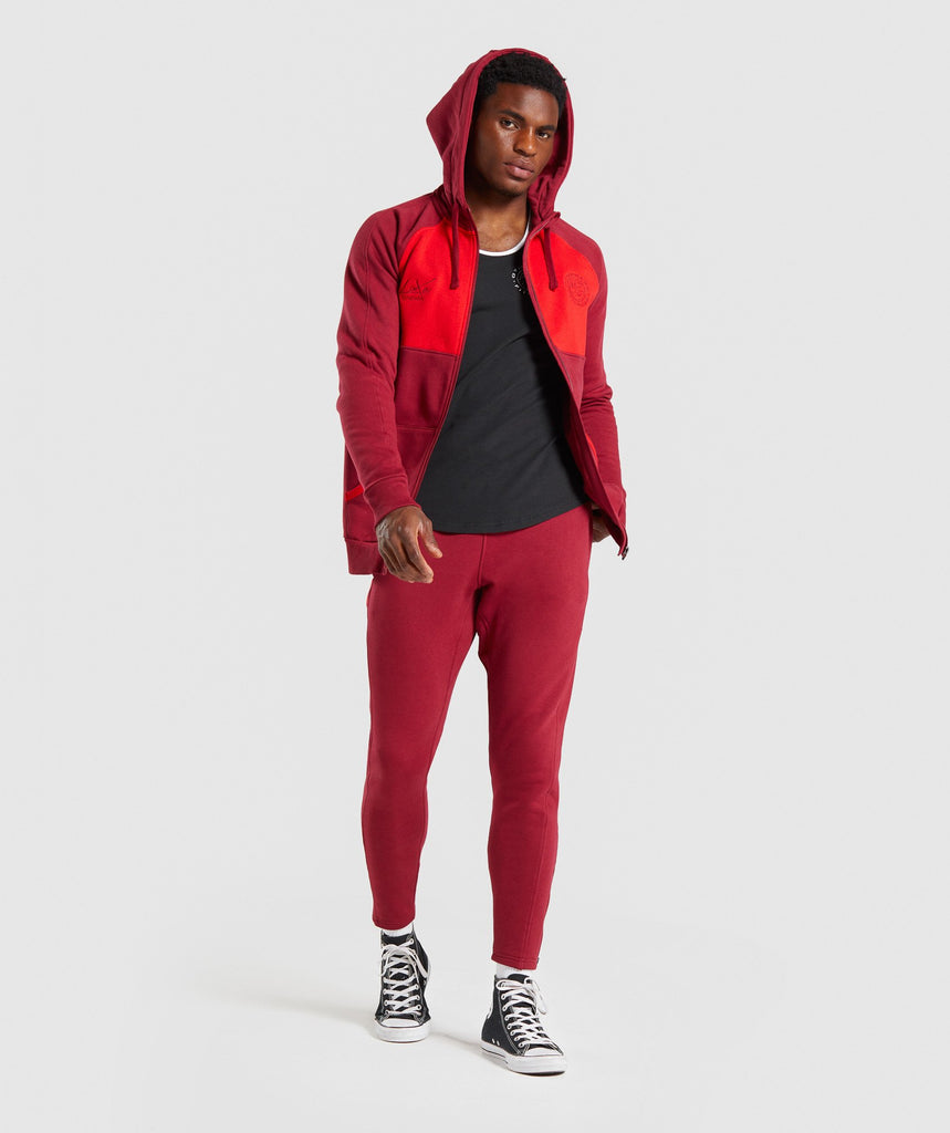 Gymshark Luxe Legacy Joggers - Burgundy | Gymshark