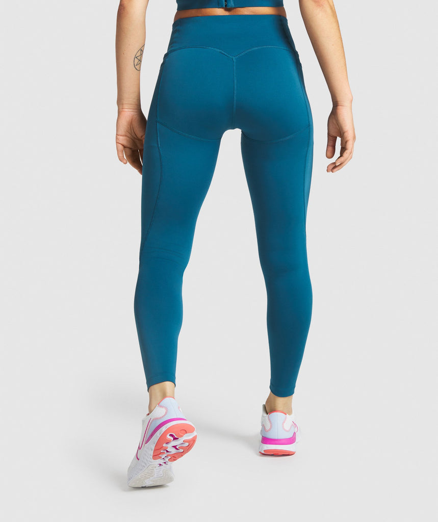 Gymshark Speed Leggings - Teal | Gymshark