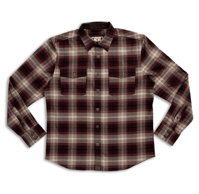 WT07 UNISEX QUILTED FLANNEL SHIRT-STYLE JACKET