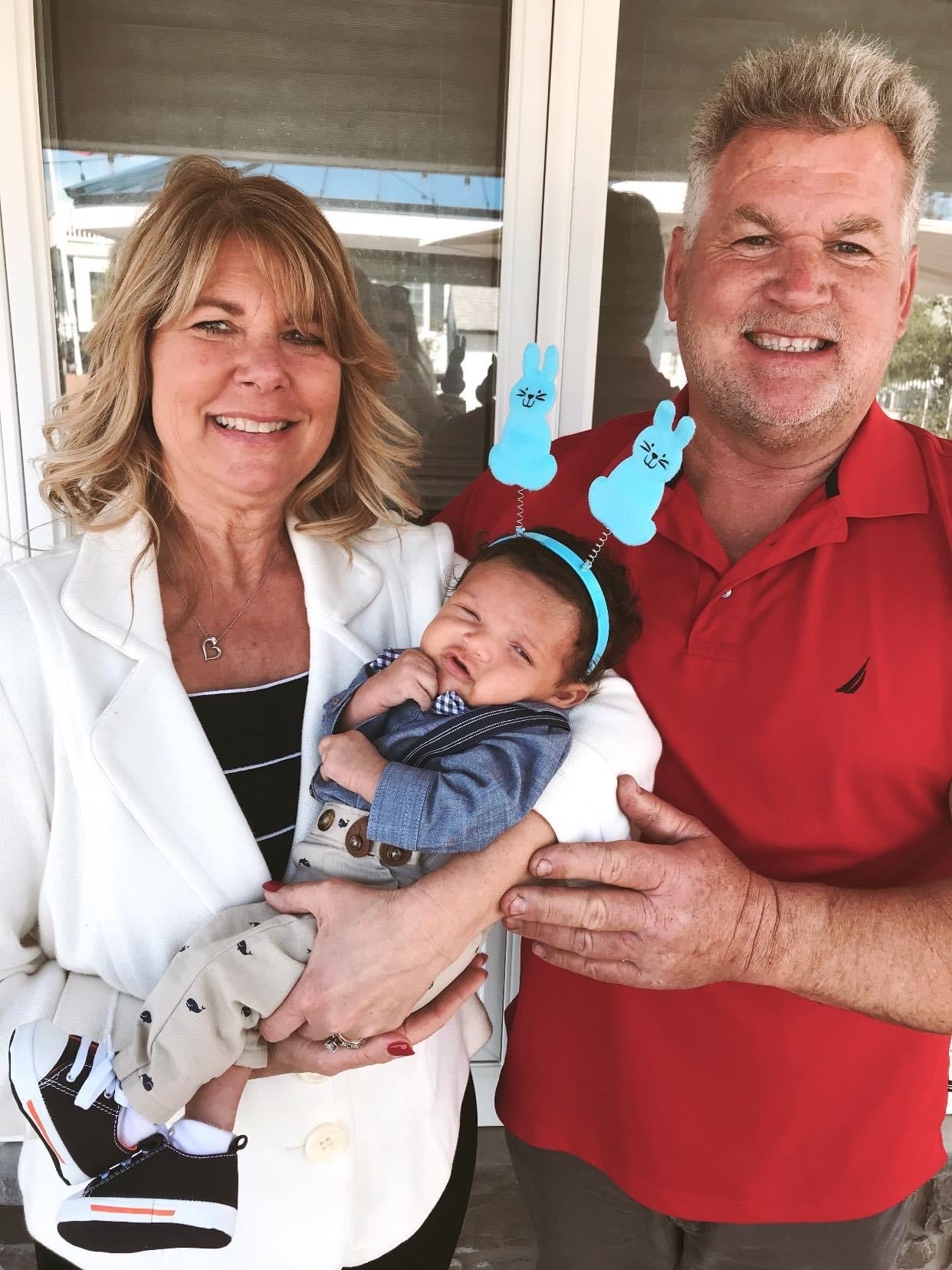 Mike with Wife and Granddaughter