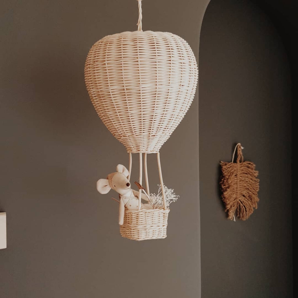 Hot Air Balloon - Rattan – Pretty Snippets