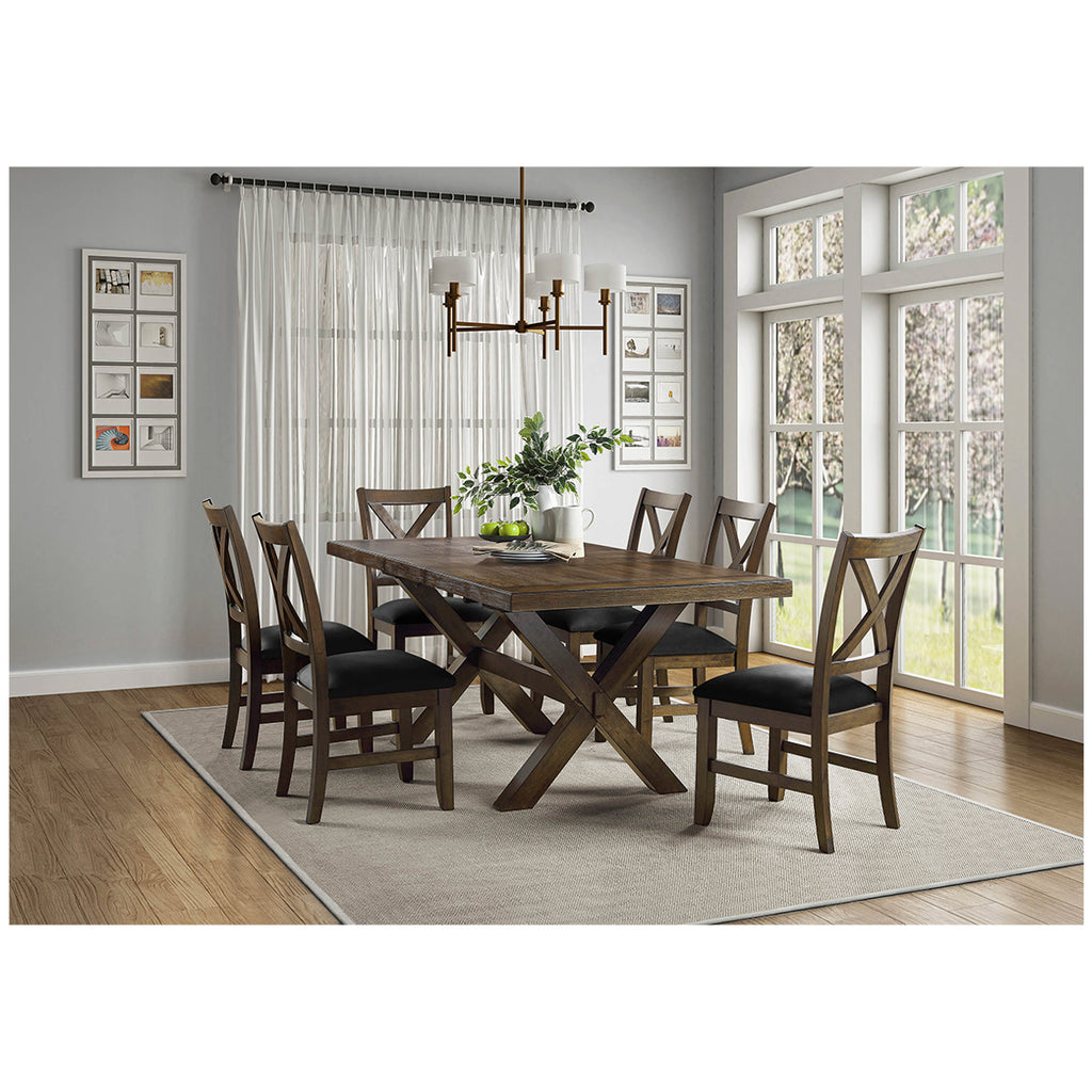 bayside furnishings braeden 7pc dining set