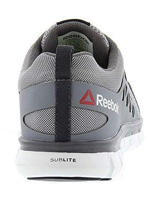 Reebok Sublite Grey Alloy Slip Resistant Cushioned Work S – West Point Safety Shoes