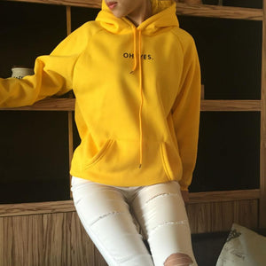 light yellow hoodie women's