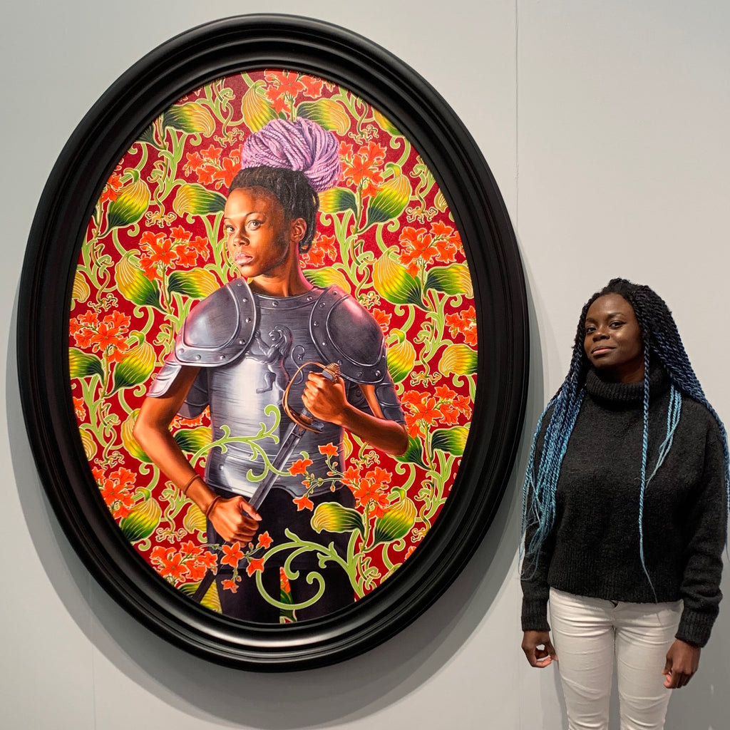 Destinee Ross Portrait by Kehinde Wiley