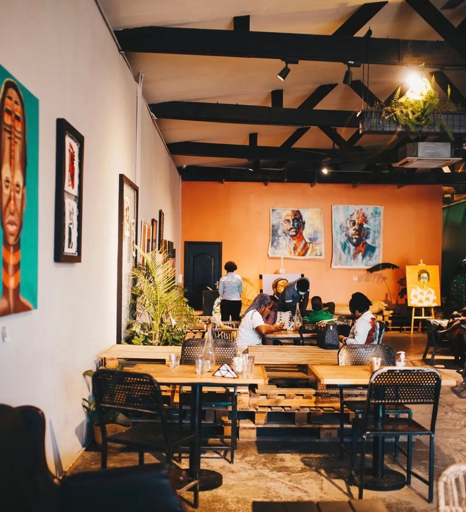 Jamestown Coffee Company in Accra, Ghana