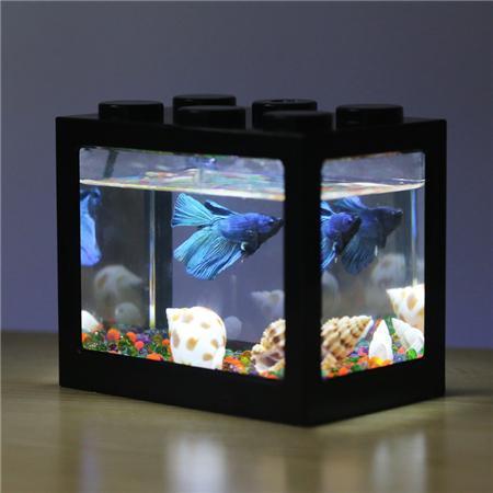 Betta Fish Mini Building Block Aquarium The Great Products Page