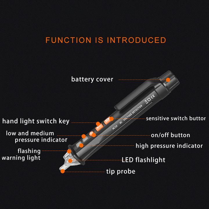 Ac/dc voltage test pencil