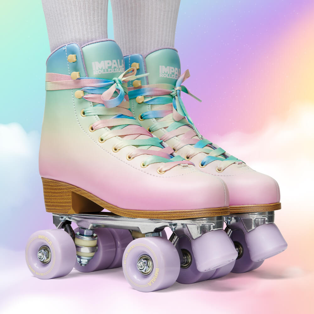Pastel roller skates